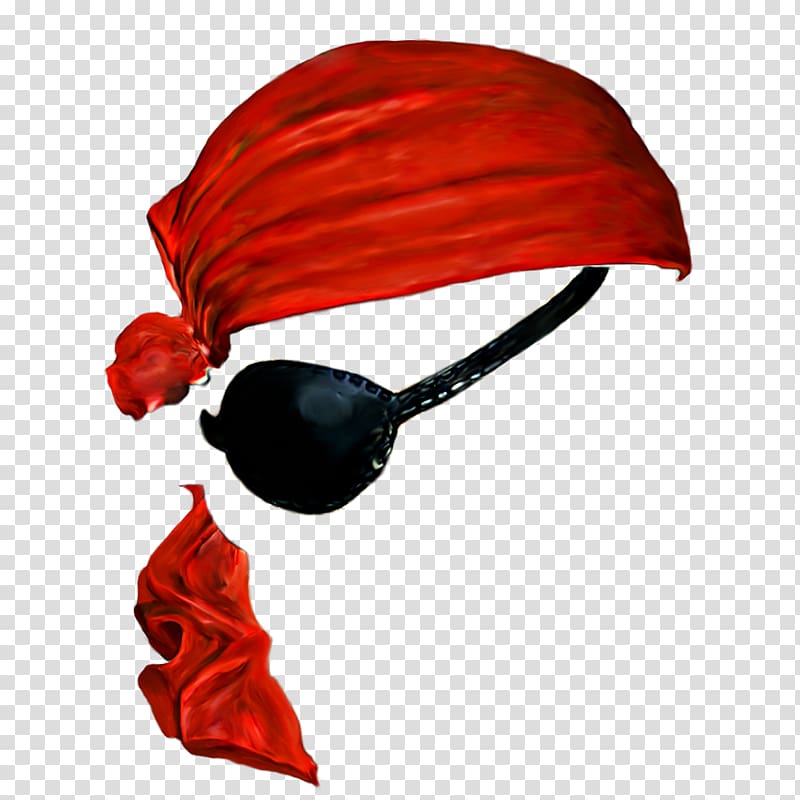 pirate bandana and eyepatch , Jack Sparrow Piracy Icon, Pirate decoration transparent background PNG clipart