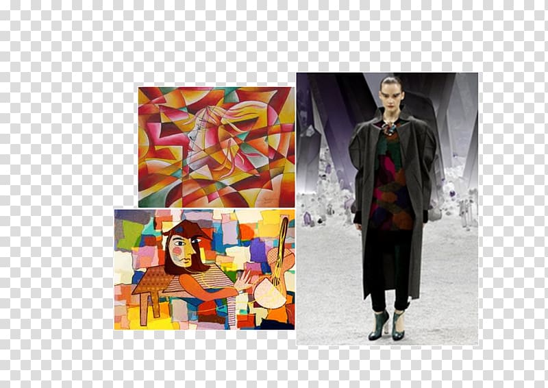 Fashion design Graphic design Collage Cubism, collage transparent background PNG clipart