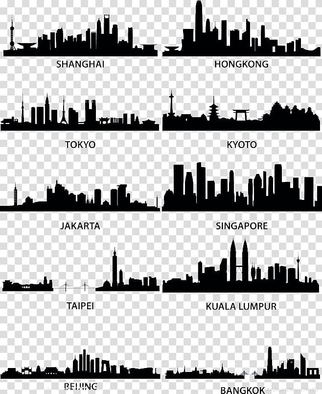 Cities: Skylines Silhouette , City Silhouette transparent background PNG clipart