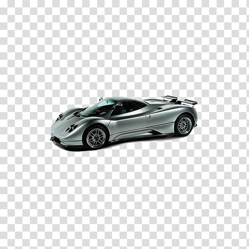 Geneva Motor Show Pagani Zonda Sports car Enzo Ferrari, Cool car Cartoon transparent background PNG clipart