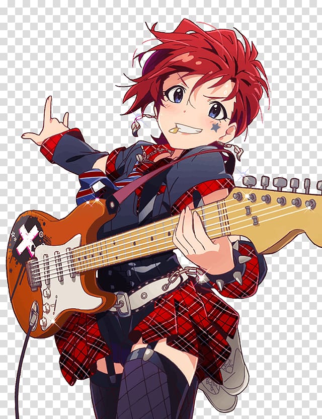 The Idolmaster: Million Live! Theater Days Bass guitar, Idolmster Live Theter Harmony 05 transparent background PNG clipart