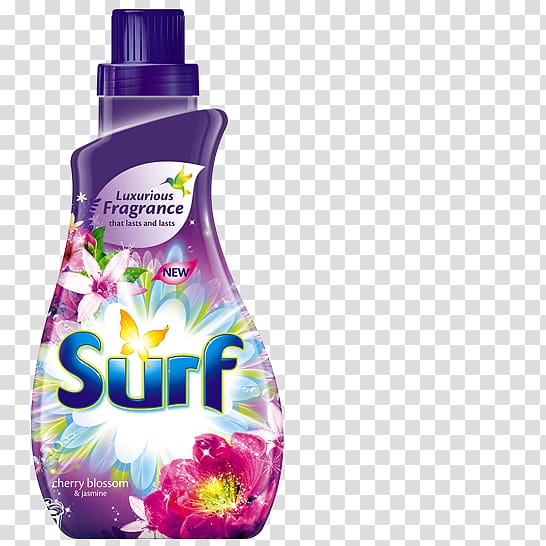 Surf Dishwashing liquid Laundry Detergent, washing liquid transparent background PNG clipart