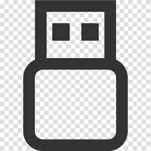 Icon USB flash drive USB 3.0 Font Awesome, USB flash drive transparent background PNG clipart