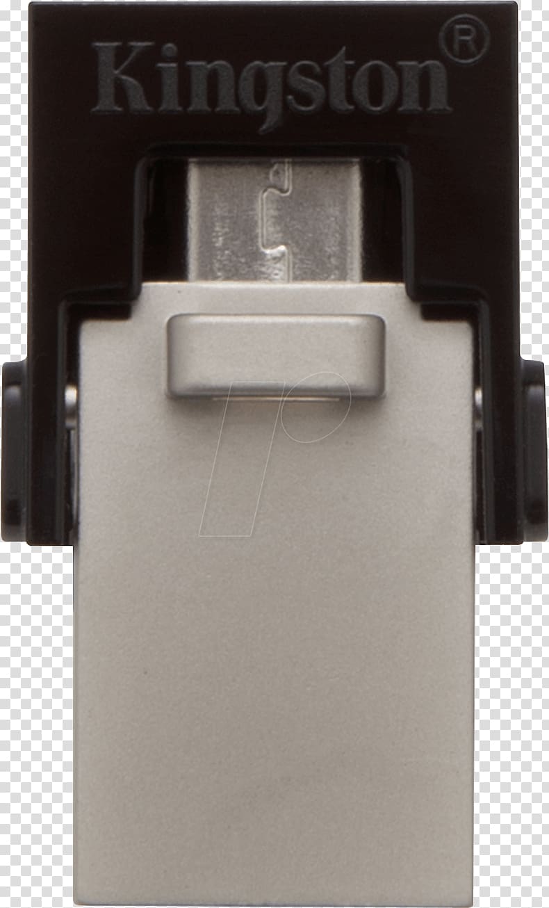 USB Flash Drives USB On-The-Go USB 3.0 Kingston Technology Flash memory, USB transparent background PNG clipart