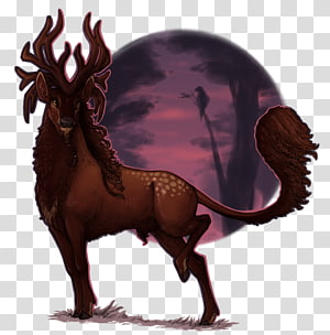 Reindeer Legendary creature, Reindeer transparent background PNG clipart thumbnail