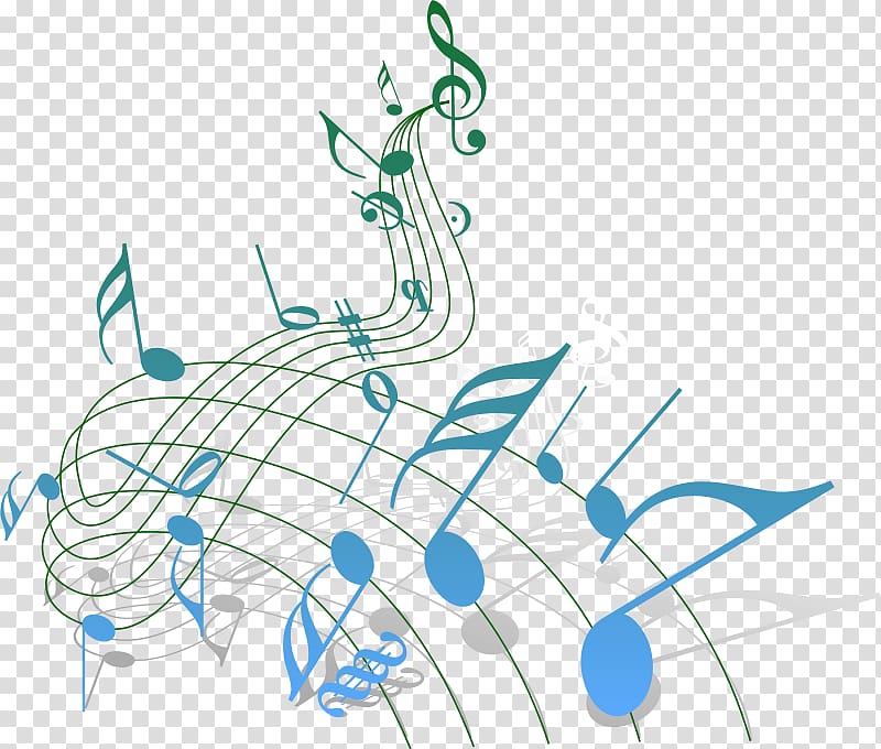 Musical note Musical theatre , music staff transparent background PNG clipart
