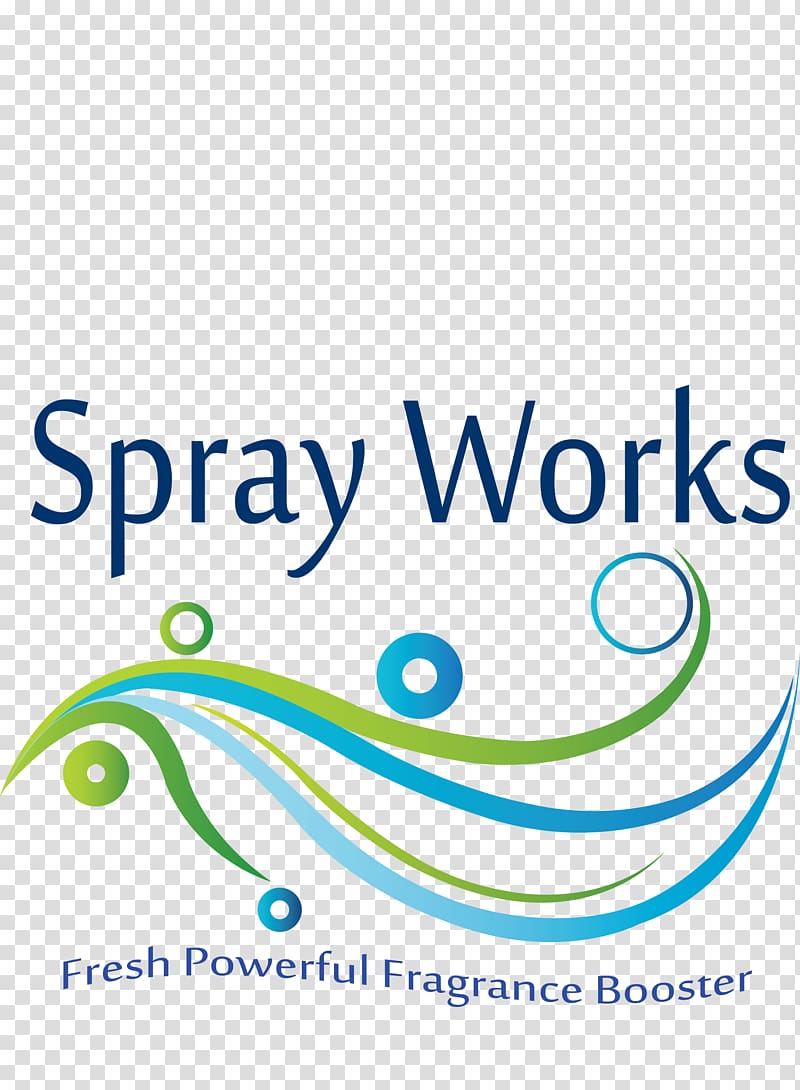 Logo Brand PolyPortables Spray Works RTU Triple Action Spray Font Product, transparent background PNG clipart