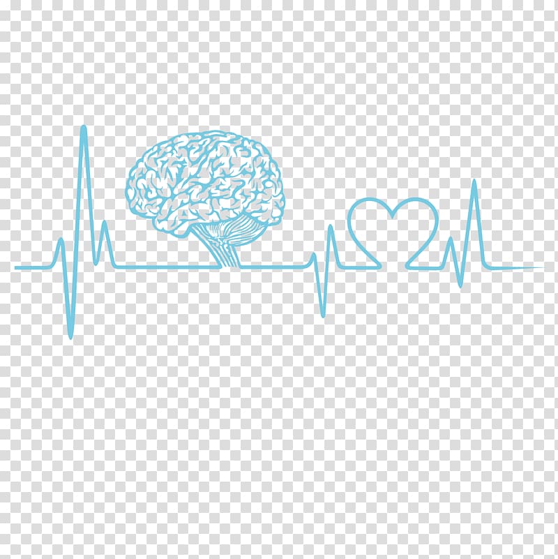 Electroencephalography Neural oscillation Brain, Cartoon brain waves transparent background PNG clipart