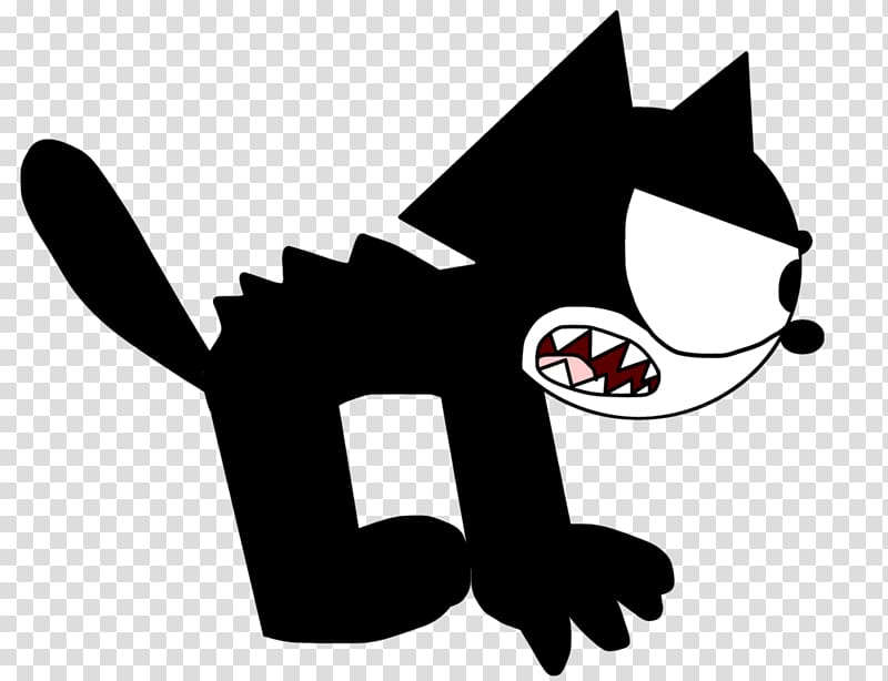 Felix the Cat Grumpy Cat Drawing, lucky dog transparent background PNG clipart