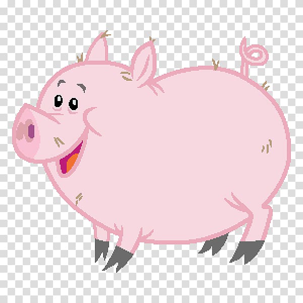 Pig Pink M Snout , pig transparent background PNG clipart