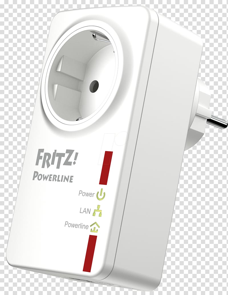 Fritz!Box Power-line communication AVM GmbH PowerLAN Adapter, others transparent background PNG clipart