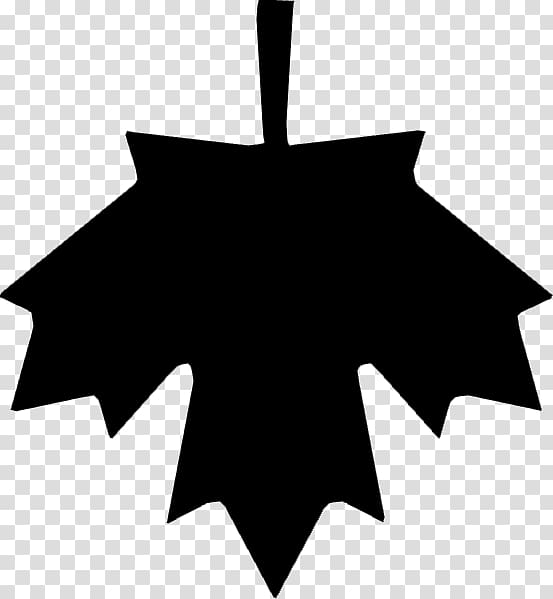 black Canada leaf logo, Maple leaf Canada , maple transparent background PNG clipart