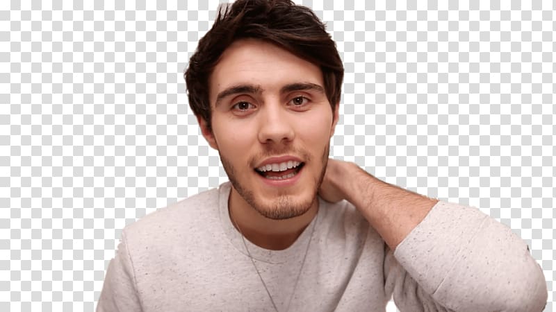 Alfie Deyes Pointless Blog Smiling transparent background PNG clipart