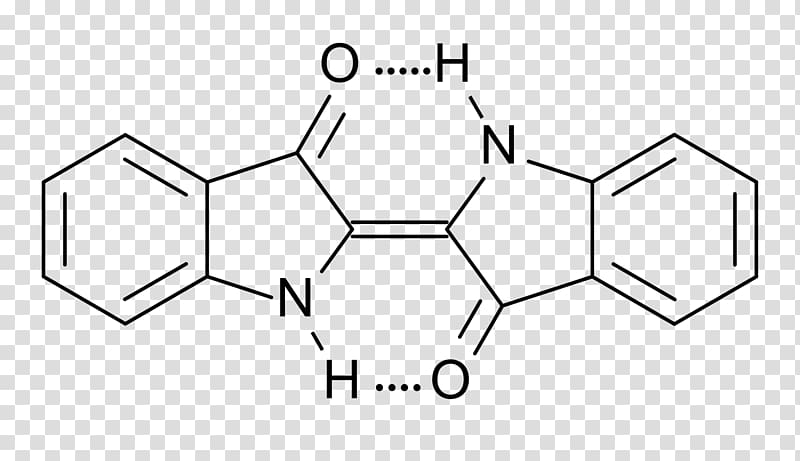 Indigo dye Chemistry Molecule Chemical structure, science transparent background PNG clipart