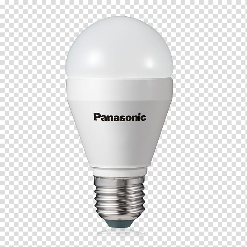 Light-emitting diode Panasonic Incandescent light bulb LED lamp, led bulb transparent background PNG clipart