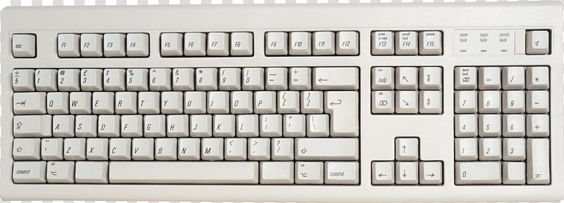 Keyboard transparent background PNG clipart