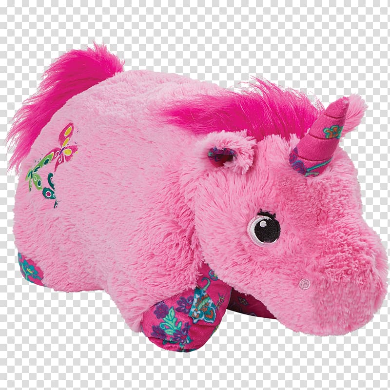 Pillow Pets Stuffed Animals & Cuddly Toys Unicorn Pink, unicorn pink transparent background PNG clipart