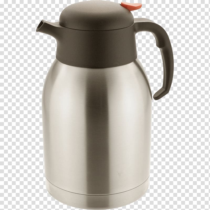 Thermoses Jug Stainless steel Coffee Drink, Coffee transparent background PNG clipart