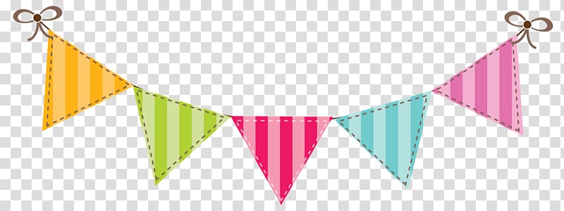 multicolored bunting, Banner Flag Bunting Color , Birthday Banners transparent background PNG clipart
