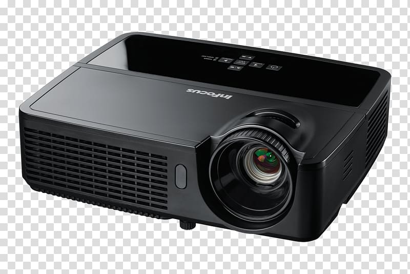 Multimedia Projectors Digital Light Processing InFocus IN124a, Projector transparent background PNG clipart