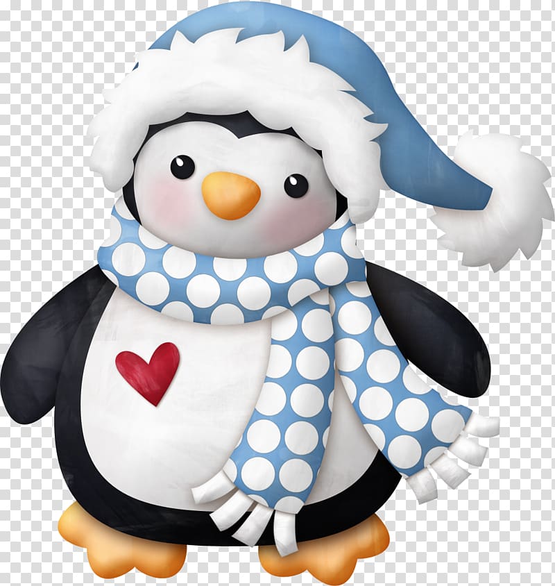 Penguin Christmas , Little Penguin transparent background PNG clipart