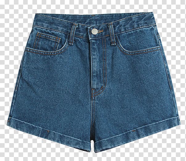 Bermuda shorts Jeans Denim Trunks, jeans transparent background PNG clipart