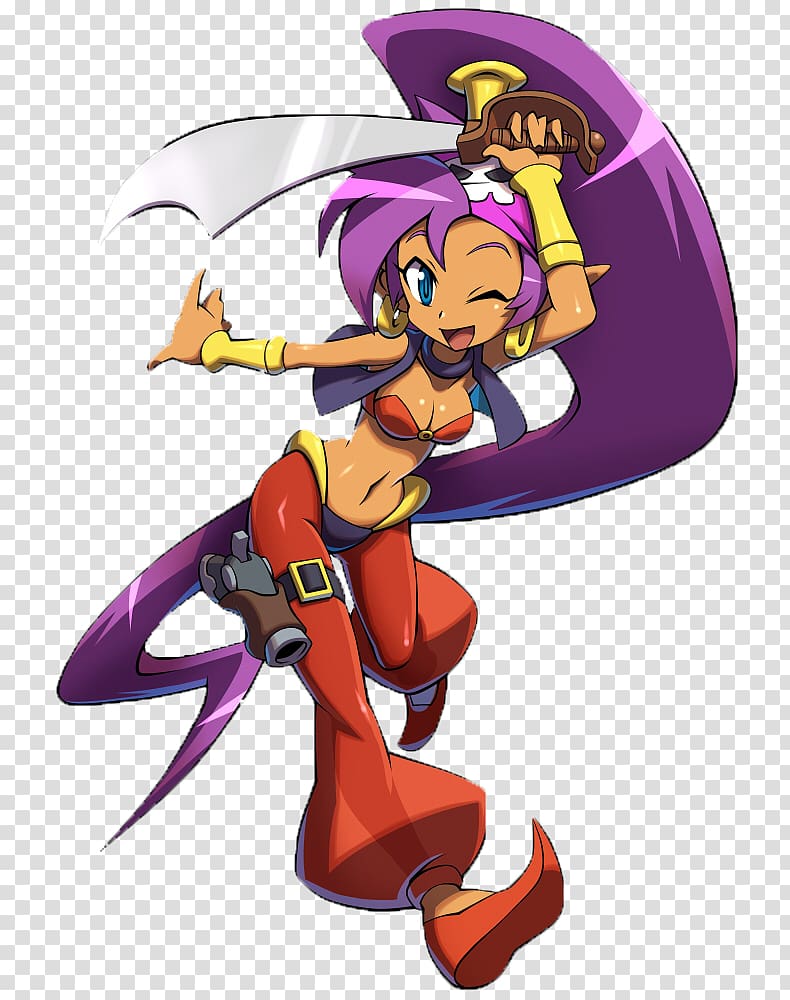 Shantae and the Pirate\'s Curse Shantae: Half-Genie Hero Video game Nintendo Switch Piracy, Sword Dance transparent background PNG clipart