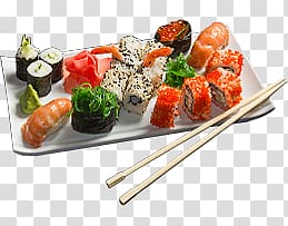 Sushi transparent background PNG clipart