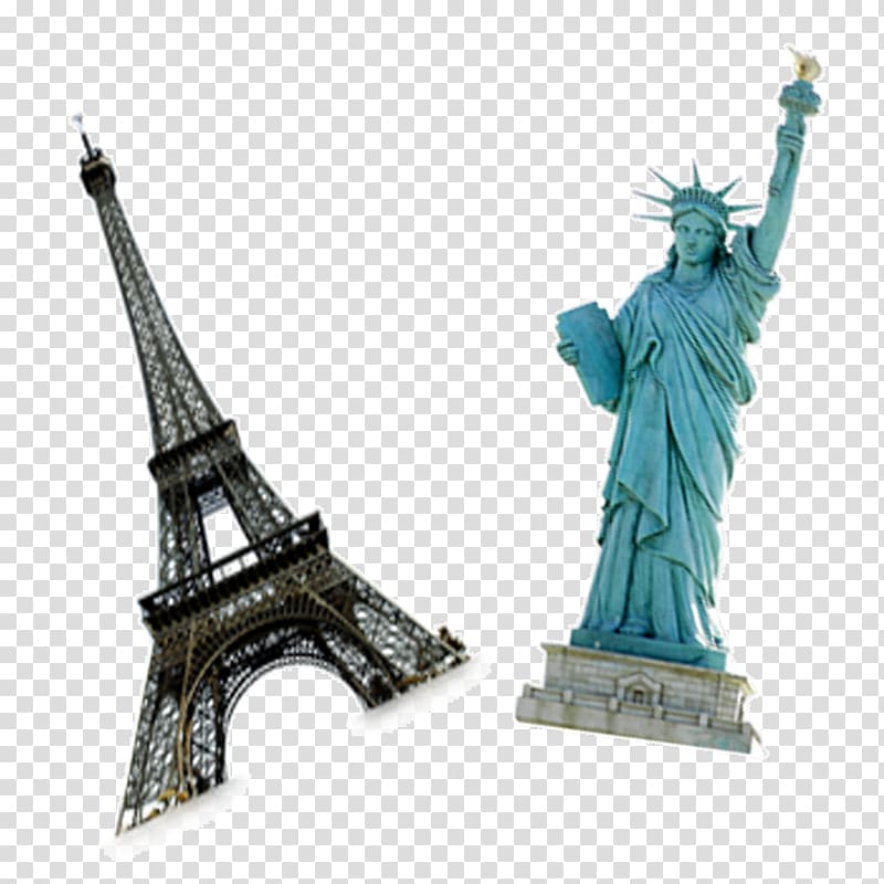 Statue of Liberty Eiffel Tower, Statue of Liberty transparent background PNG clipart