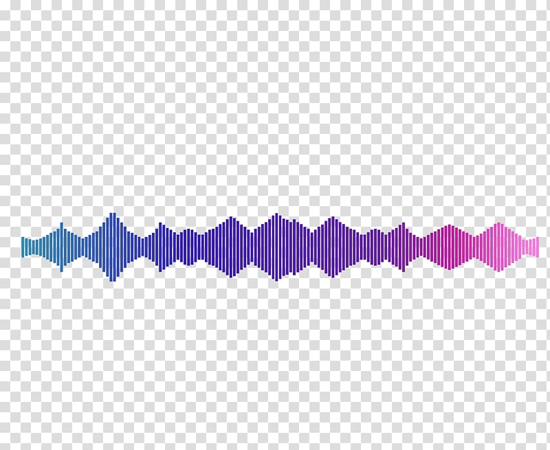 purple and blue equalizer illustration, Acoustic wave Euclidean Sound, dream gradient sound wave curve transparent background PNG clipart