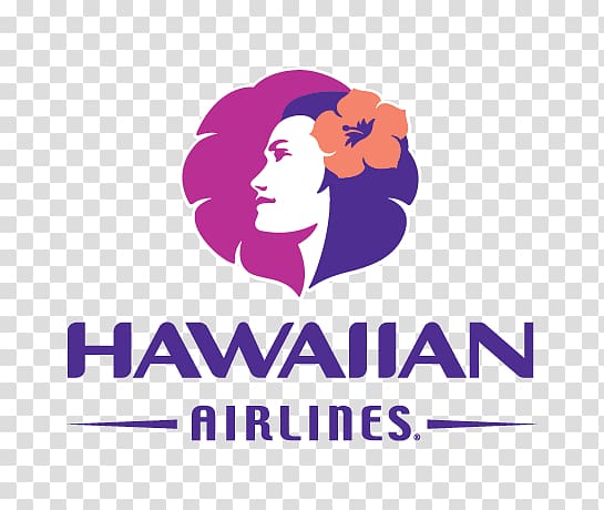 Logo Hawaiian Airlines Brand, Hawaii party transparent background PNG clipart