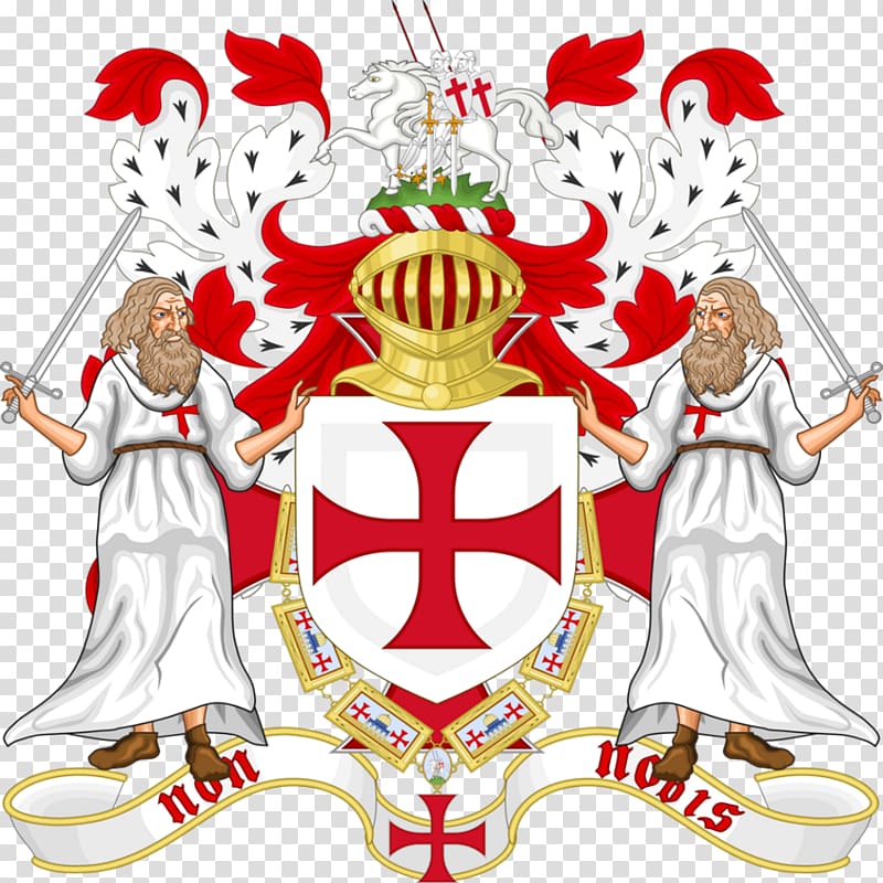 Crusades Knights Templar Coat of arms Crusader states, Knight transparent background PNG clipart