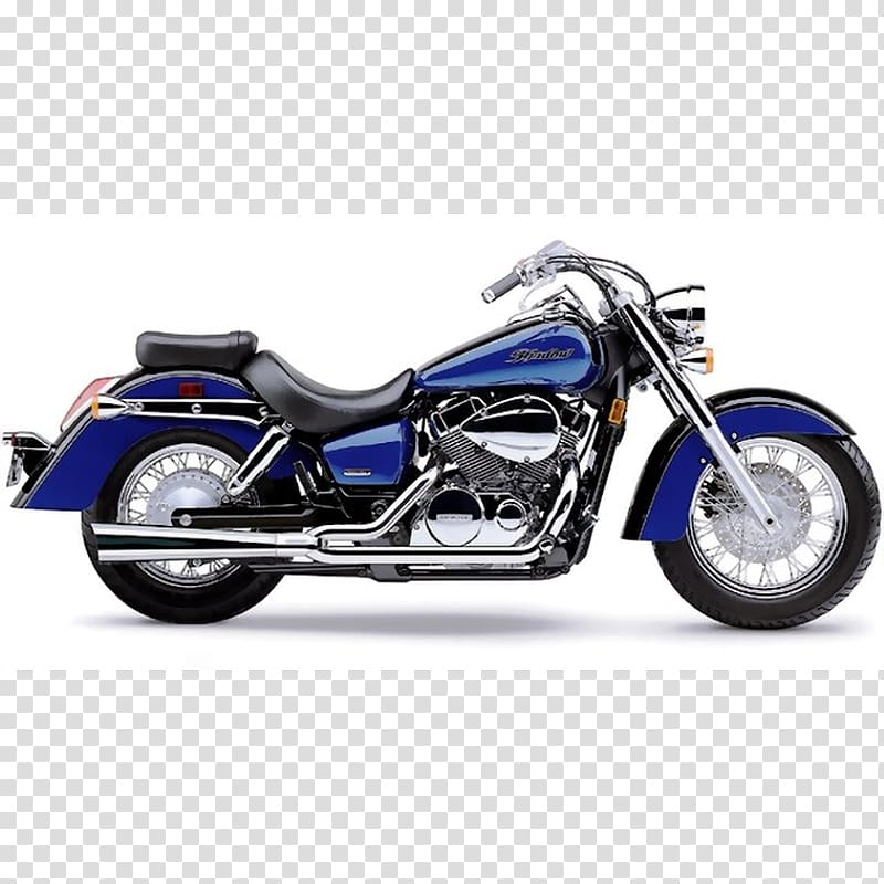 Honda Shadow Exhaust system Honda VT series Motorcycle, honda transparent background PNG clipart