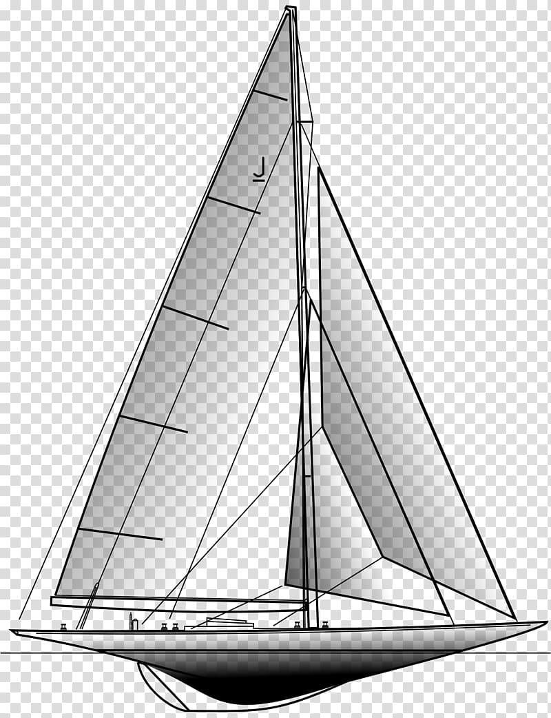 America\'s Cup J-class yacht Sailing Velsheda, yacht transparent background PNG clipart