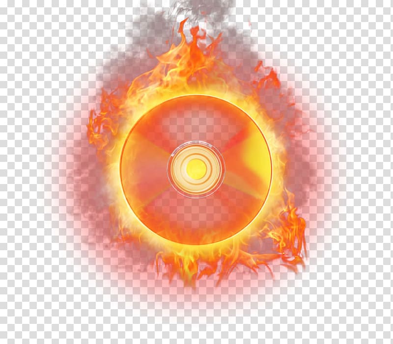 Light Compact disc Flame, Flame cd material map transparent background PNG clipart