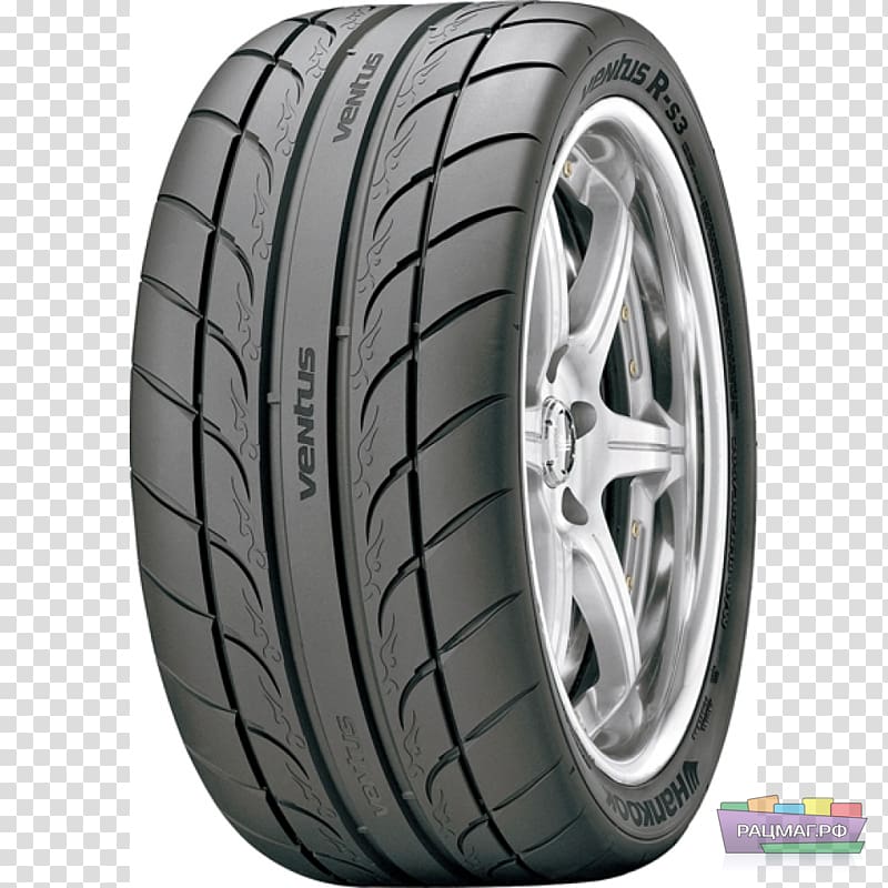 Sports car Hankook Tire Racing slick, tyres transparent background PNG clipart