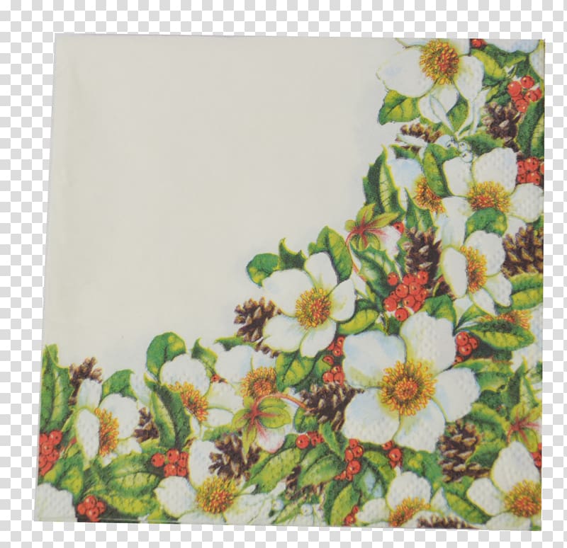 Cloth Napkins Floral design Blume Tea, Helleboreae transparent background PNG clipart