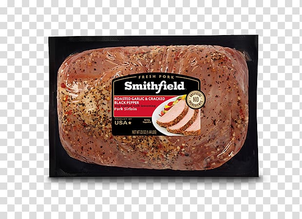Ham Bacon Smithfield Foods Meat Pork, fresh garlic transparent background PNG clipart