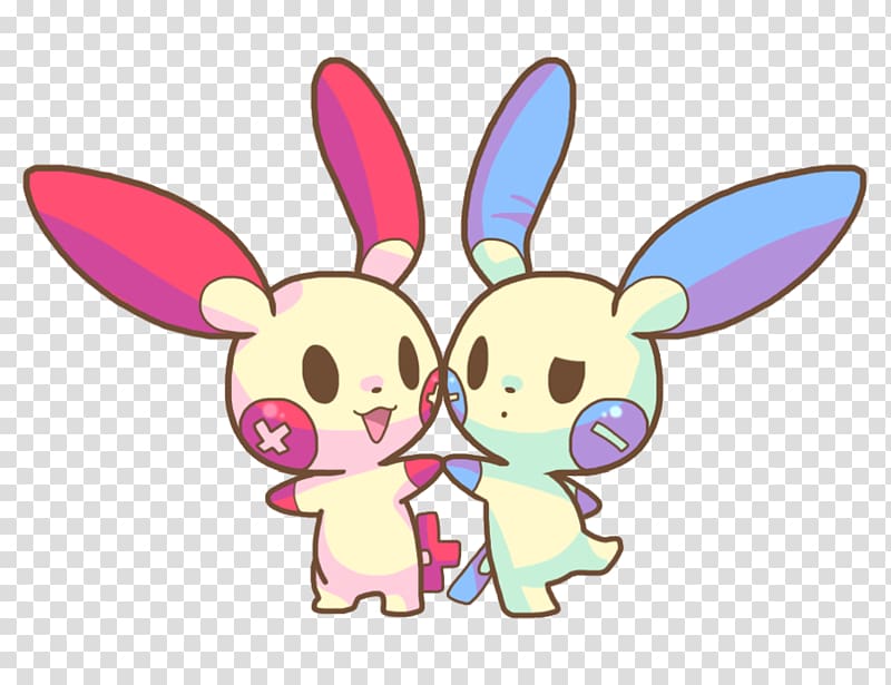 Pikachu Minun Plusle Pachirisu Chibi, pikachu transparent background PNG clipart