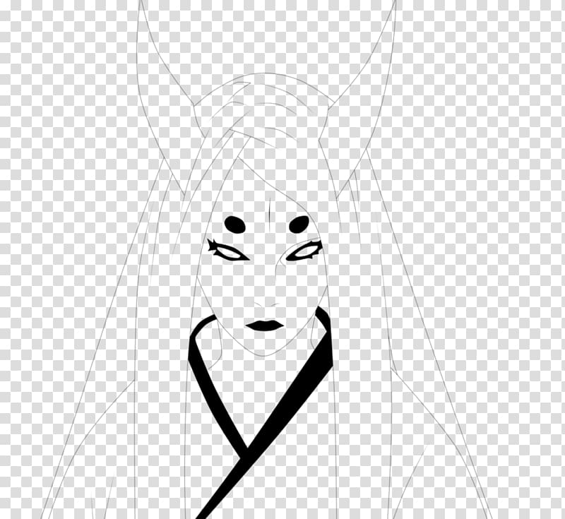 Drawing /m/02csf Line art , KAGUYA transparent background PNG clipart