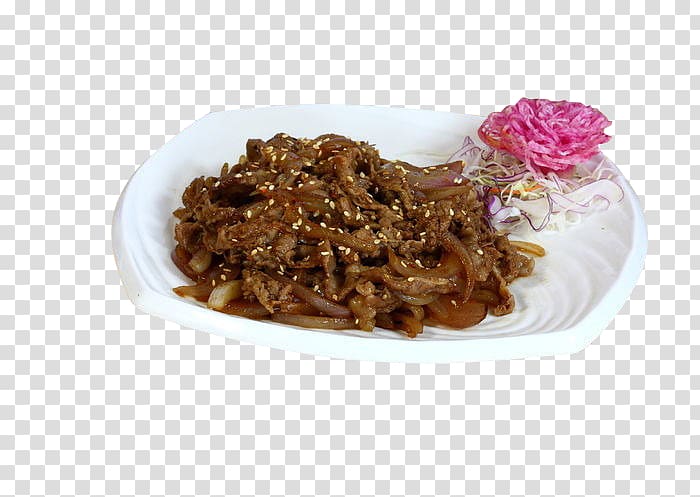 Romeritos Stir frying, Onion fried lamb transparent background PNG clipart