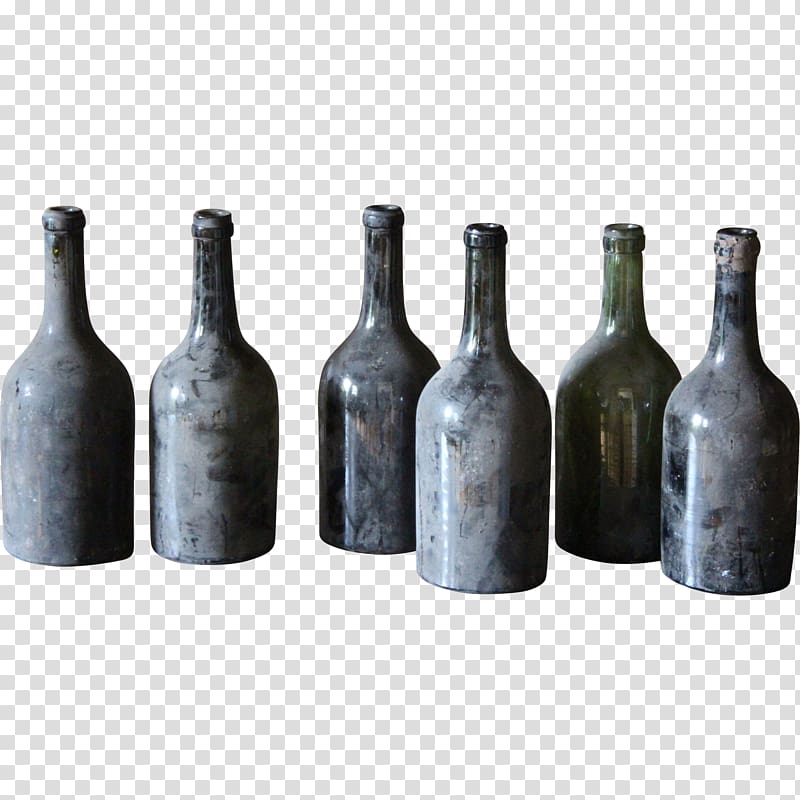 Glass bottle Burgundy wine Champagne, wine transparent background PNG clipart