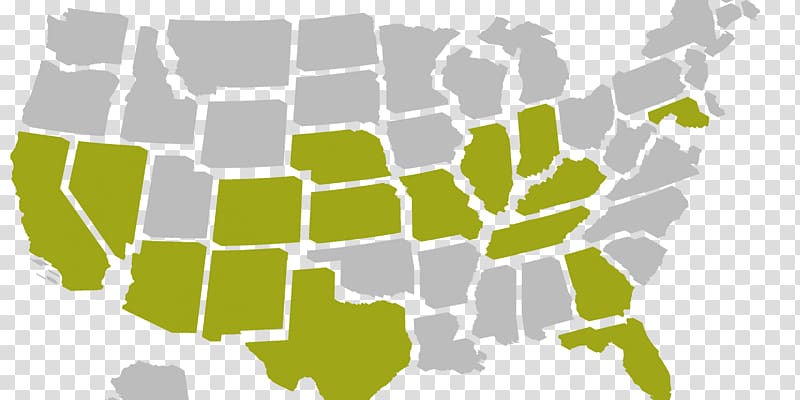 United States of America graphics Map U.S. state, Us Map PPT transparent background PNG clipart