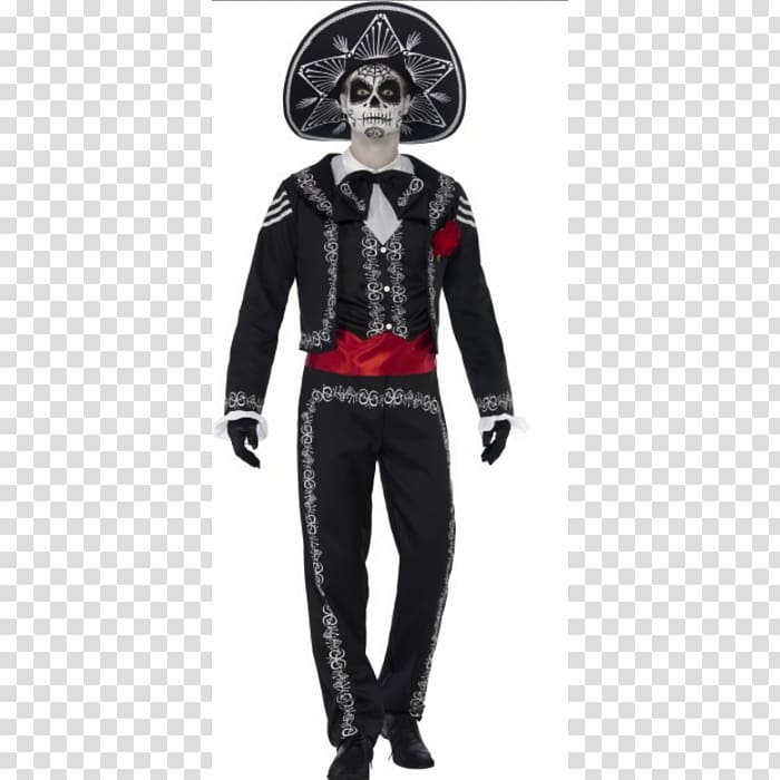Costume party Day of the Dead Clothing, party transparent background PNG clipart