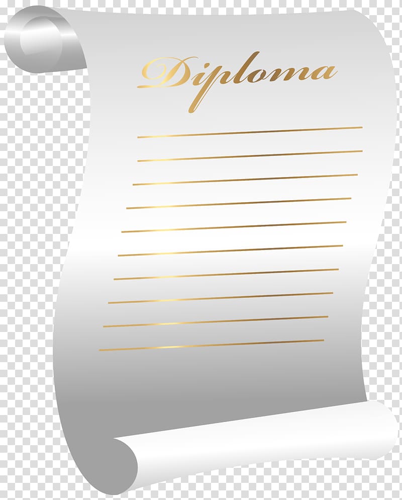 white and brown Diploma paper, , Diploma Free transparent background PNG clipart