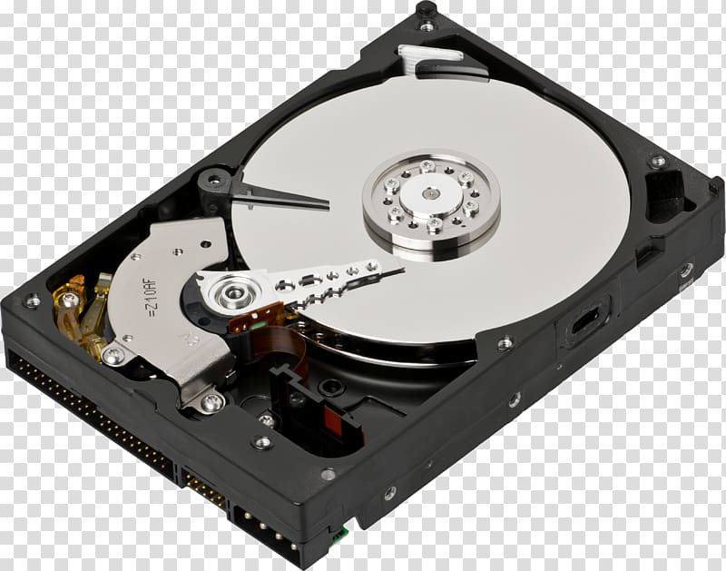 Computer data storage Hard Drives Computer hardware, hard disc transparent background PNG clipart