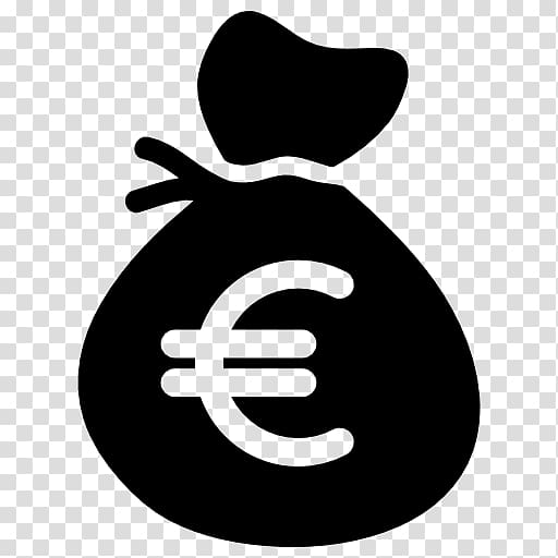 Computer Icons Euro sign Money bag Euro coins, money bag transparent background PNG clipart