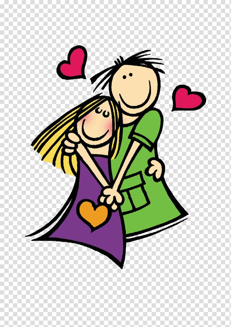 Love Friendship Hug Message, Valentine love couple transparent background PNG clipart