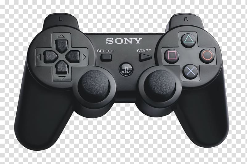 PlayStation 3 Black Sixaxis PlayStation 2 PlayStation 4, gamepad transparent background PNG clipart