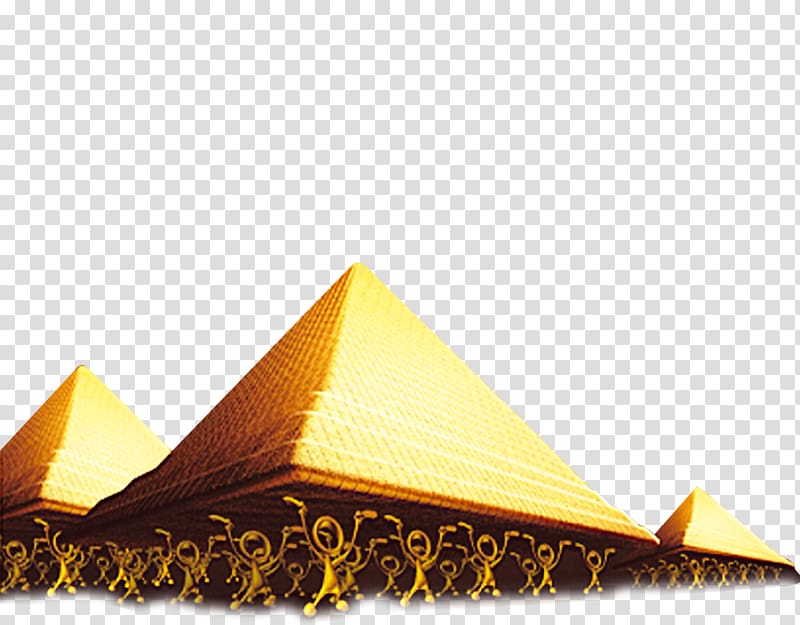 Egyptian pyramids, pyramid transparent background PNG clipart